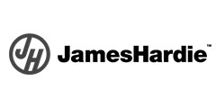 James Hardie Logo Black and White