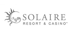 Solaire Resort and Casino Logo Black and White