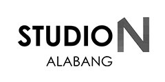 Studio N Logo Black and White