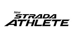 Strada Athlete 2020 Logo Black and White