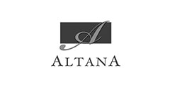 Altana Subdivision Logo Black and White
