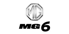 MG 6 Logo Black and White