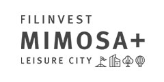Filinvest Mimosa Plus Logo Black and White