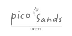 Pico Sands Hotel Logo Black and White