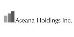 Aseana Holdings Inc. Logo Black and White