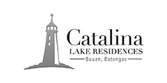 Catalina Lake Logo Black and White