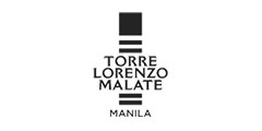 Torre Lorenzo Malate Logo Black and White