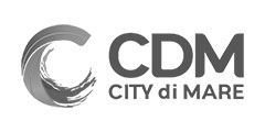City di Mare Logo Black and White