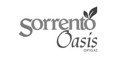 Sorrento Oasis Logo Black and White