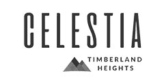 Celestia at Timberland Heights Logo Black and White