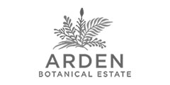 Arden Botanical Estate Logo Black and White