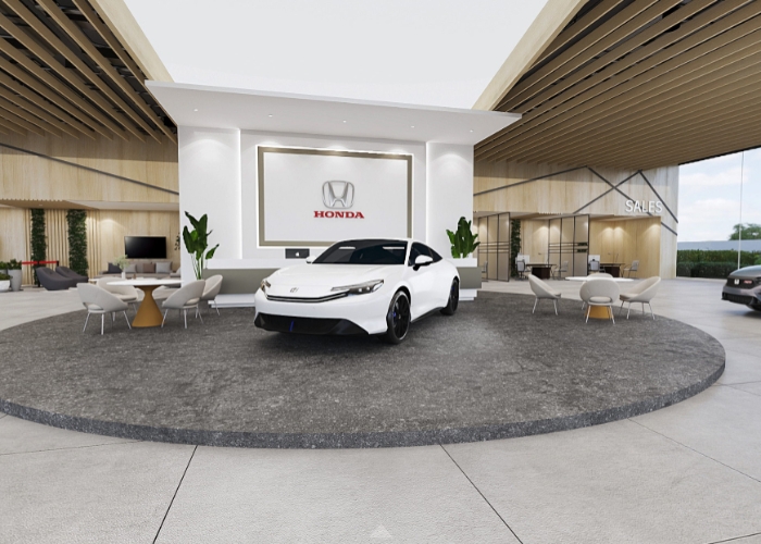 Honda Virtual Showroom 360 Tour Screenshot
