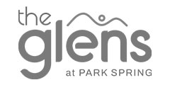 The Glens at Park Spring Logo Black and White