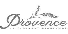 Provence at Tagaytay Highlands Logo Black and White
