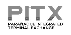 Parañaque Integrated Terminal Exchange Logo Black and White
