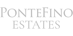 Pontefino Estates Logo Black and White