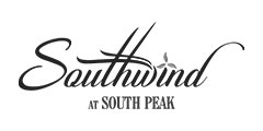 Southwind at South Peak Logo Black and White